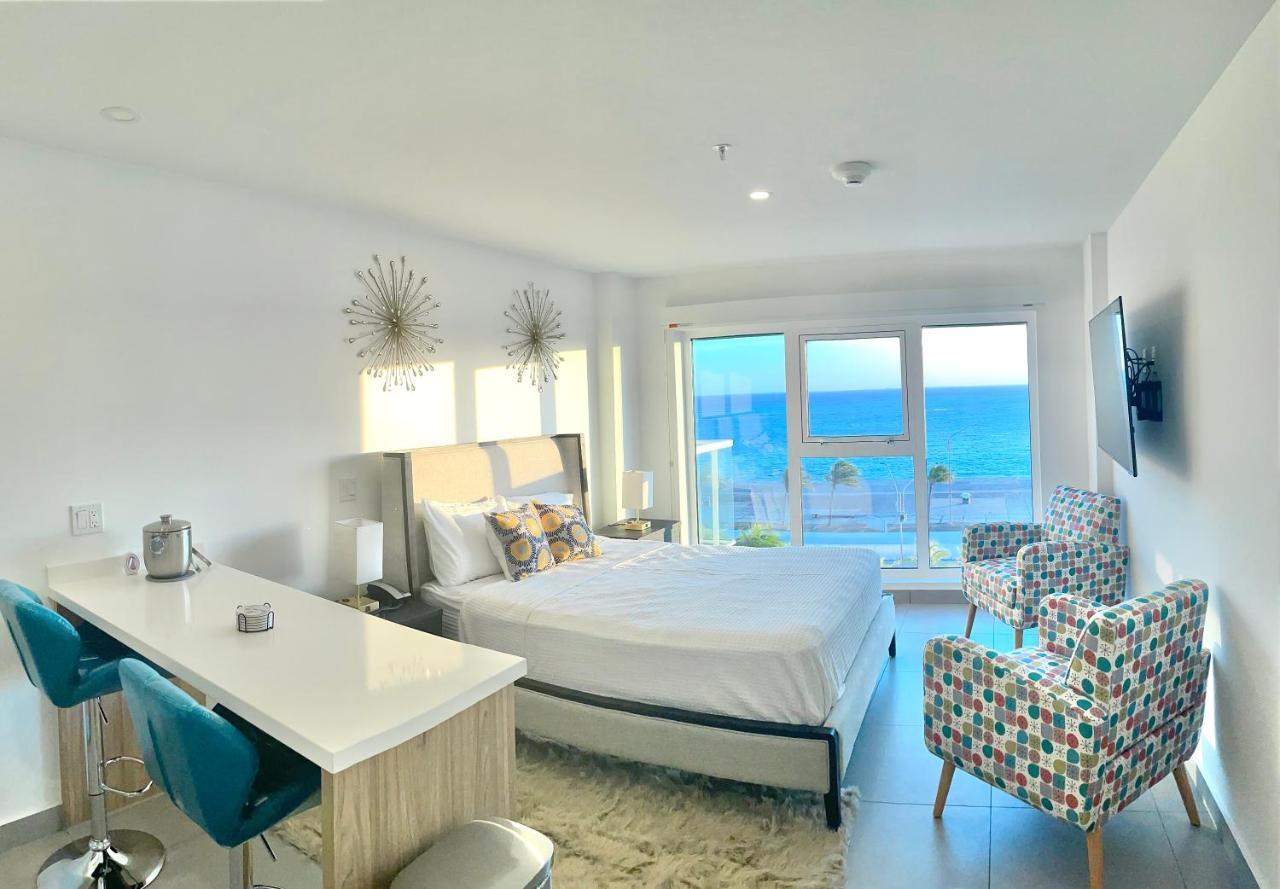 Ocean View Condo Overlooking The Caribbean Sea オラニエスタッド エクステリア 写真